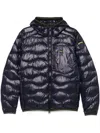 Blauer Feather-padded Blue Down Jacket In Blue