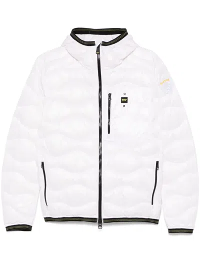 Blauer Quilted Down Jacket In White