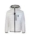 Blauer Quilted Lightweight Puffer Jacket In White