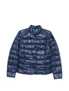 Blauer Quilted Padded Jacket In Blue