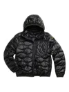 Blauer Quilted-pattern Padded Jacket In Black