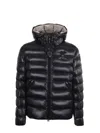 Blauer Quilted Ripstop Nylon Jacket In Black