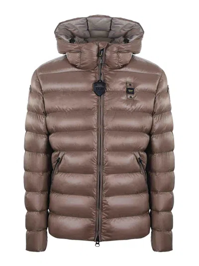 BLAUER QUILTED RIPSTOP NYLON JACKET