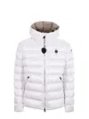 Blauer Quilted Ripstop Nylon Jacket In White