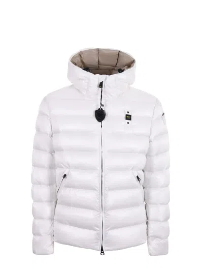 BLAUER BLAUER QUILTED RIPSTOP NYLON JACKET