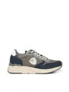Blauer Gray Leather Men Sneaker In Multi