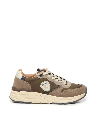 Blauer Ray Sneakers With Logo In Multi