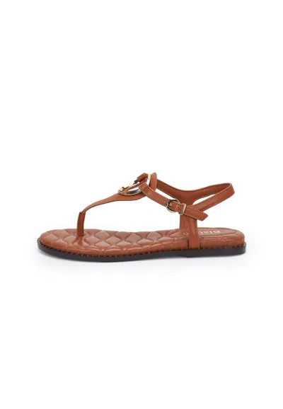 Blauer Sandal Woman Cognac In Brown