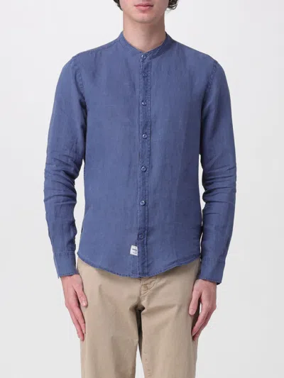 Blauer Shirt  Men Color Avion In Blue