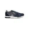 Blauer Sleek Black Sports Sneakers With Contrast Accents