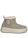 Blauer Suede Ankle Boots In Grey