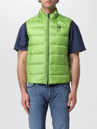 Blauer Suit Waistcoat  Men Colour Acid Green