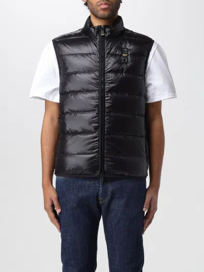 Blauer Suit Vest  Men Color Black