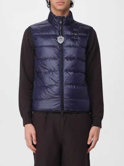 Blauer スーツベスト  メンズ カラー ブルー In Purple