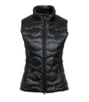 Blauer Black Polyamide Sleveless Jacket In Black