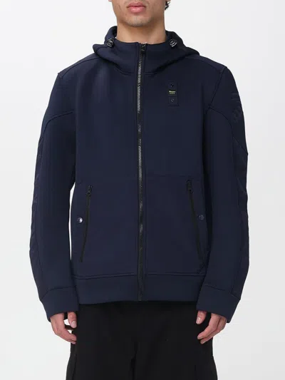 BLAUER SWEATSHIRT BLAUER MEN COLOR BLUE,H63468009