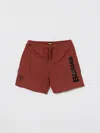 Blauer スイムウェア  ボーイ カラー バーガンディー In Brown