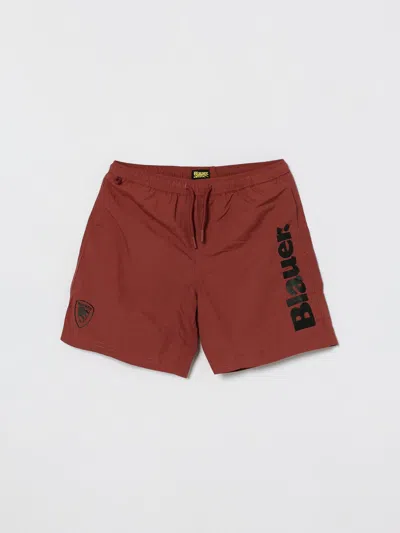 Blauer Kids' スイムウェア  ボーイ カラー バーガンディー In Brown