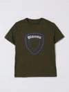 Blauer T-shirt  Kids Color Green In Green