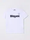 Blauer T-shirt  Kids Color White