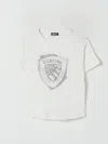 Blauer T-shirt  Kids Color White
