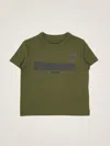 Blauer T-shirt  Kids Color Green In Green