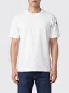 Blauer Cotton T-shirt With Logo In White