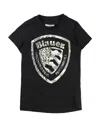 Blauer Babies'  Toddler Girl T-shirt Black Size 6 Cotton