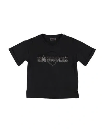 Blauer Babies'  Toddler Girl T-shirt Black Size 6 Cotton