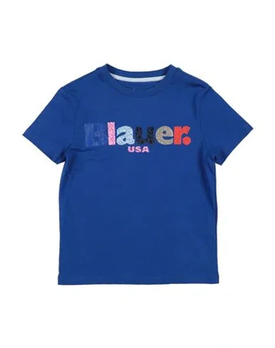 Blauer Babies'  Toddler Girl T-shirt Blue Size 6 Cotton