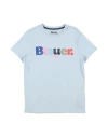 Blauer Toddler Girl T-shirt Light Blue Size 6 Cotton In Blue