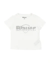 Blauer . Toddler Girl T-shirt White Size 6 Cotton In White