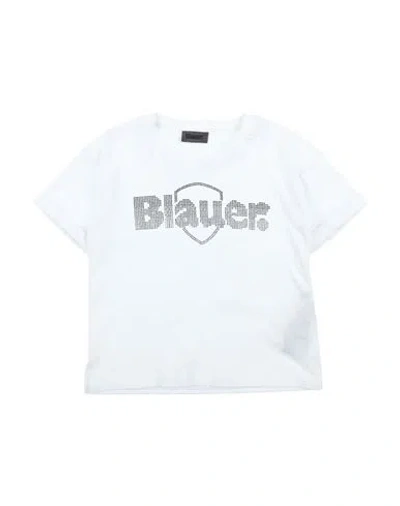 Blauer Toddler Girl T-shirt White Size 6 Cotton In White