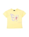 Blauer Toddler Girl T-shirt Yellow Size 4 Cotton In Yellow