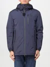 Blauer Trench Coat  Men Color Navy In Blue