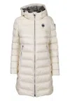 Blauer Trench Long Woman  25wbldk03102-907gg Agnes In White