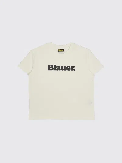 Blauer T-shirt Kids Color White