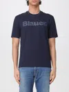 Blauer Tシャツ  メンズ カラー ブルー In Blue