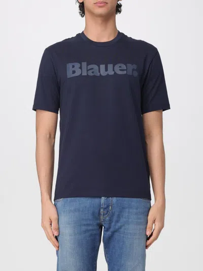 Blauer Tシャツ  メンズ カラー ブルー In Blue