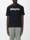 Blauer T-shirt Men In Blue