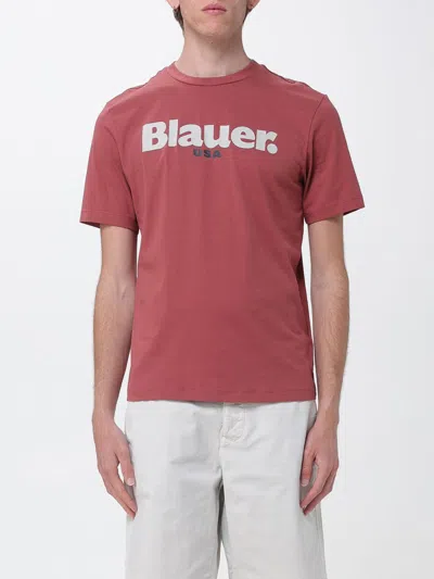 Blauer T-shirt Men In Red