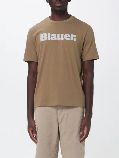 Blauer T-shirt Men In Brown