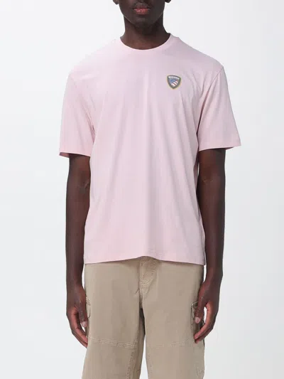 Blauer Tシャツ メンズ カラー ピンク In Pink