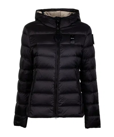 Blauer Usa Blauer Short Padded Down Jacket In Black