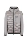 Blauer Usa Down Jacket In Beige