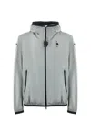 Blauer Usa Jacket In Stretch Nylon In Verde Chiaro