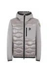 Blauer Usa Down Jacket In Beige