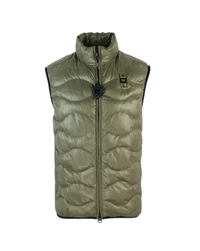 Blauer Usa Sleeveless Jacket In Green
