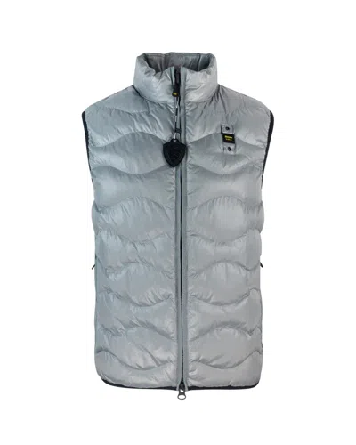 Blauer Usa Sleeveless Jacket In Grey