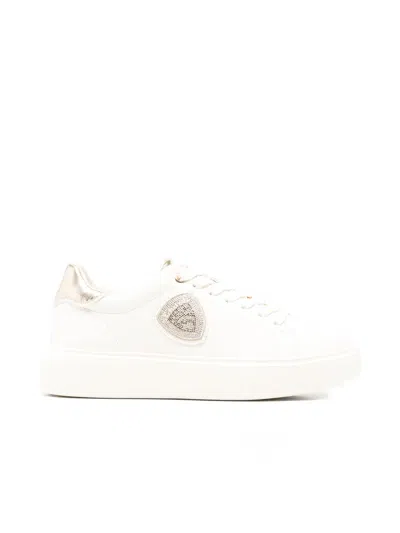 Blauer Venus Pelle Sneakers In White